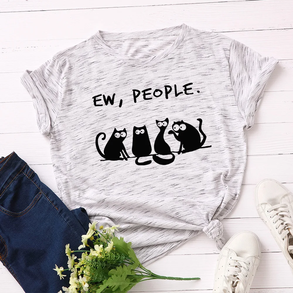 Women Coward Cats TShirts