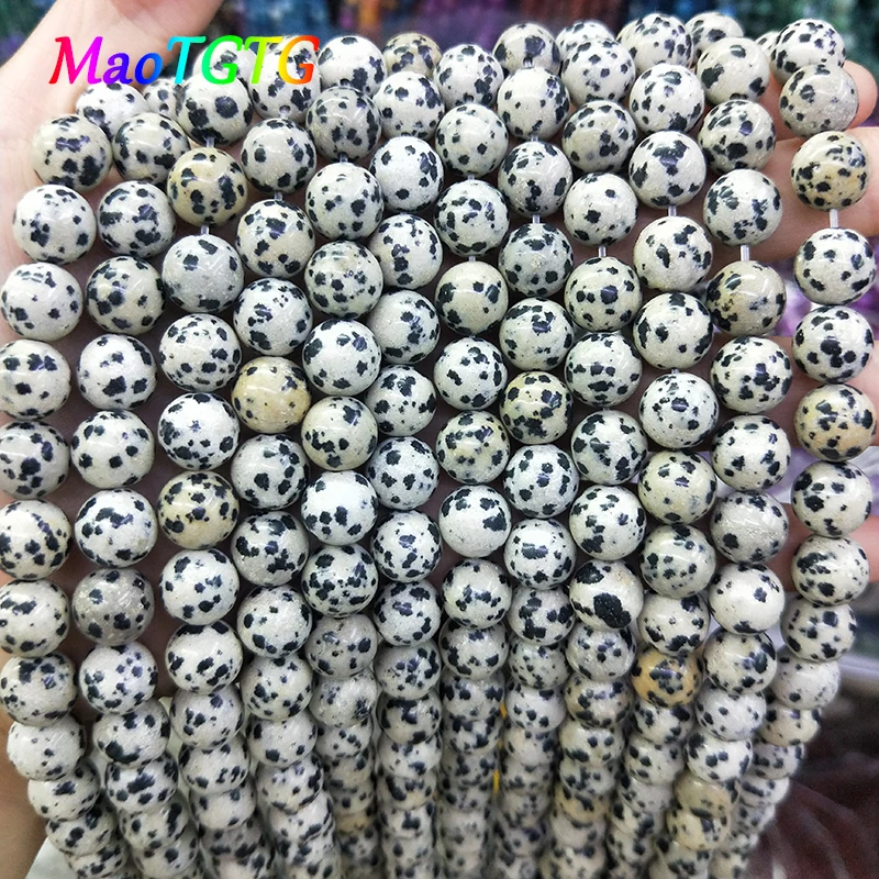 

Natural Speckled Stone Scattered Beads Jewelry Making Fashionable Bracelet Necklace DIY Beads Jewelry Making