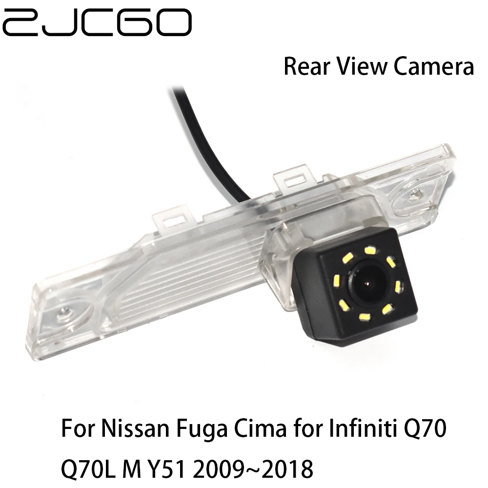 ZJCGO CCD Автомобильная камера заднего вида для парковки ночного видения Nissan Fuga Top