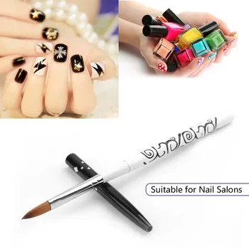 

Practical Detachable Nail Art Acrylic Kolinsky Sable Brush Nail Art Brush Suitable For Professional and Home Use