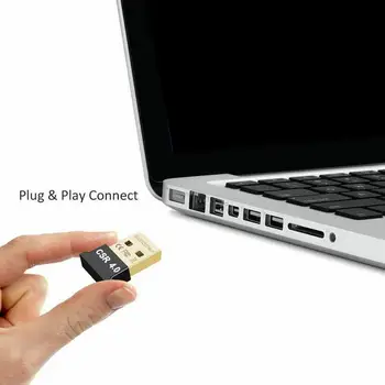 

Mini USB Bluetooth V4.0 Dongle Dual Mode Wireless Adapter speed 3Mb Bluetooth USB adapter up 4.0 high For Laptop with PC to V8W9