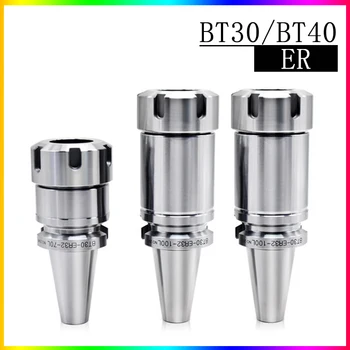 

New BT ER BT30 BT40 Cut Shank ER16 ER20 ER25 ER32 70 100L Cut Shank CNC Machining Center Spindle Tool Holder