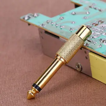 

Audio Stereo Adapter Plug Converter Headphone 1pc 6.35mm 1/4in Mono Male Jack to RCA Female Plug Audio Adapter Connector