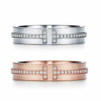 

Fashionable S925 Sterling Silver High Quality Ring Wedding Party Charm With Cubic Zirconia, Suitable For Party Birthday Party