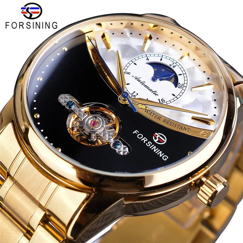 

New Style forsining Fashion Casual Tourbillon Multi-functional Fully Automatic Analog Watch