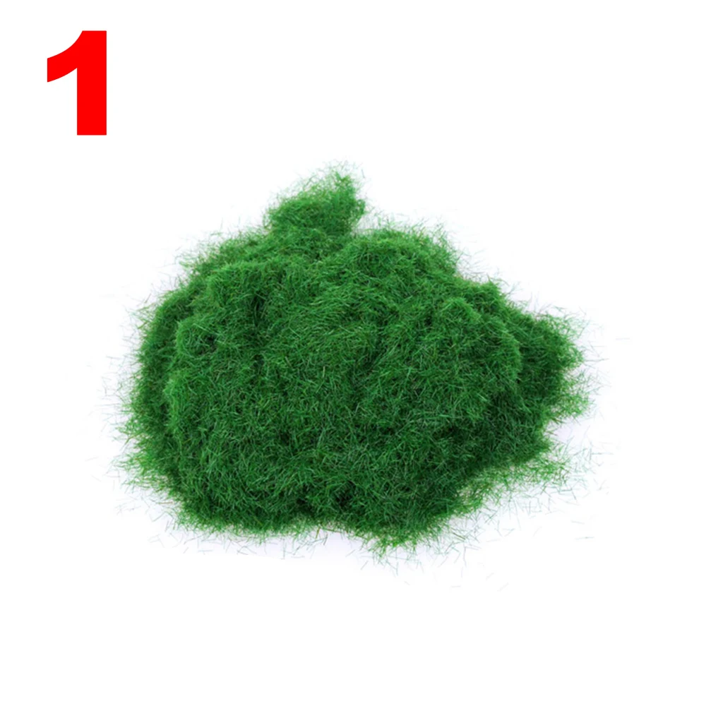 Green Artificial Grass Powder Sandbox Powder DIY Accessories Micro Landscape 30g/Bag 5 Color Beautiful Simulation Grass Powder - Цвет: Green
