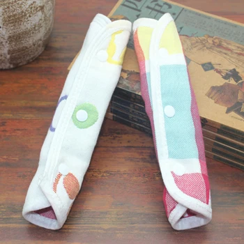 

New Cotton Pushchair Pram Stroller Armrest Handle Grip Bar Cover Universal Protective Dust-Proof Cotton Handle Sleeve