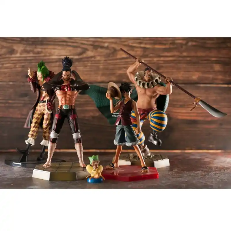 10 One Piece Statue The Straw Hat Pirates Bust Ideo Full Length Portrait Creative Art Craft Gk Action Figure Toy Box 26cm V531 Aliexpress