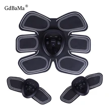 EMS тренажер беспроводной стимулятор мышц Тренажер умный фитнес для мышц пресса обучение электрожиросжигатель наклейки пояс для похудения