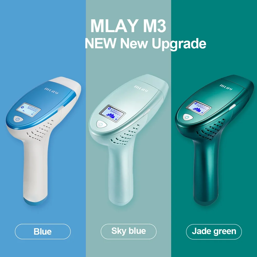 Mlay M3 2021 новая IPL лазерная Машинка для удаления волос, эпилятор, постоянный триммер для бикини, лазерный депилятор для лица и тела, быстрая доставка 5