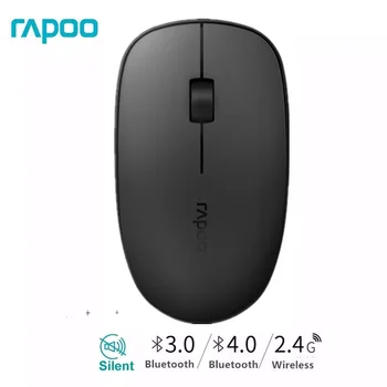 

New Rapoo M200G Multi-mode Silent Wireless Mouse with 1300DPI Bluetooth 3.0/4.0 RF 2.4GHz for Three Devices Connection