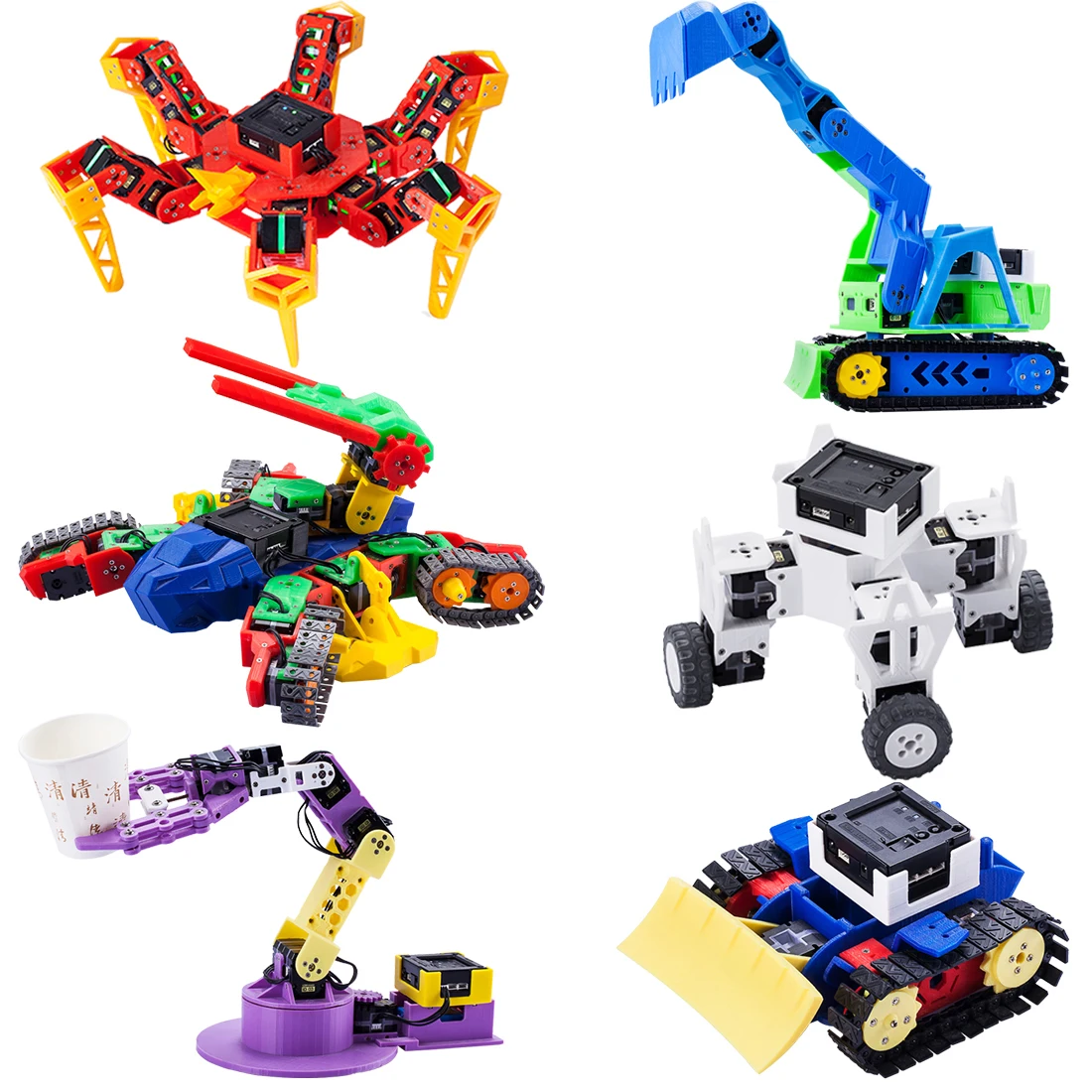 27 см My Robot Time LINE-Core M графический DIY программируемый гуманоидный робот Обучающий робот комплект-черный/красный/синий/белый