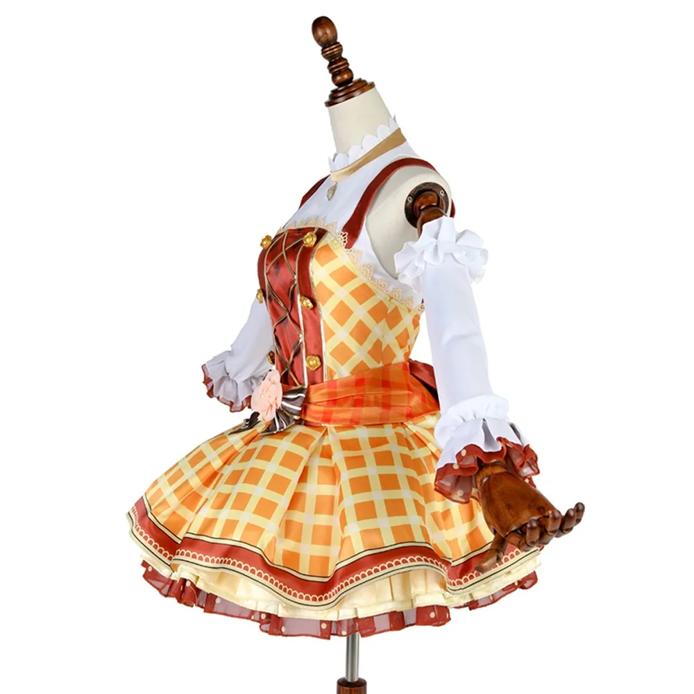 Liva_girl_Love_Live_School_Idol_Project_Kousaka_Honoka_Flower_Bouquet_Dress_Uniform_Outfit_Anime_Cos (2)