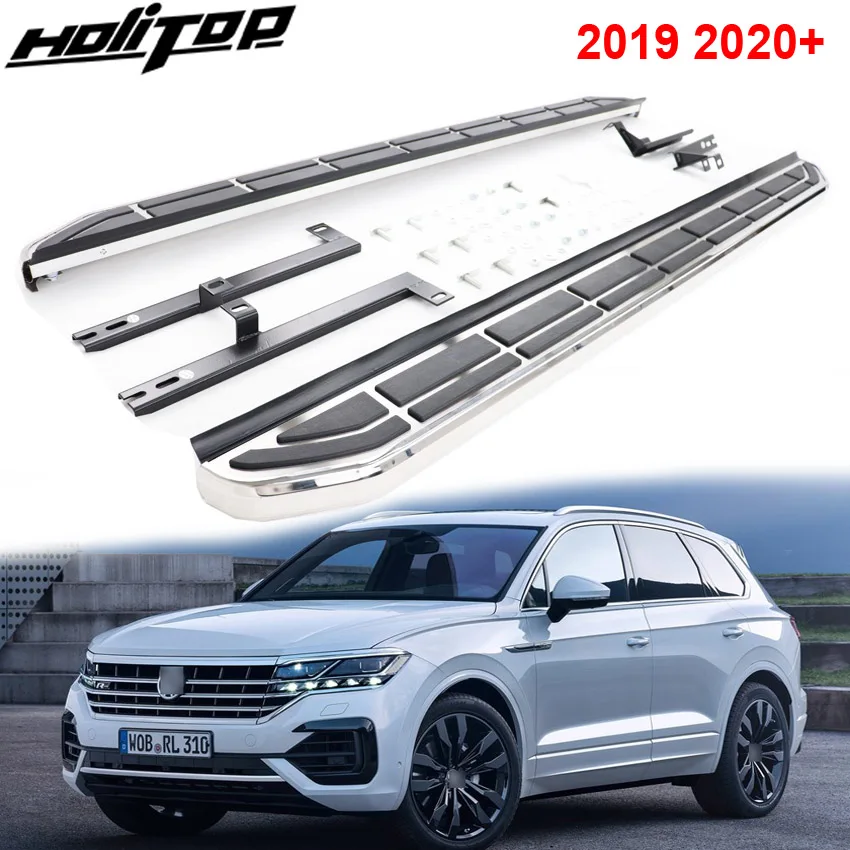 Боковая ходовая плата nerf bar для VW Touareg 2019 2020 + гарантия загрузки 300 кг никогда не