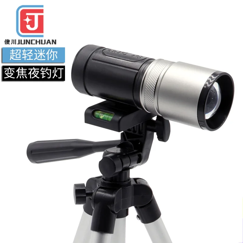 

Ultra-Light Mini Zoom Four Light Source Fishing Lamp Manufacturers Direct Selling a Generation of Fat Charging Blueray Lure Fish