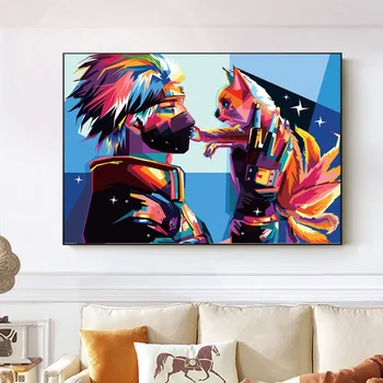 

Japanese Anime Canvas Paintings Naruto Posters Print on Canvas Wall Art Pictures Anime Posters for Home Cuadros Decoration