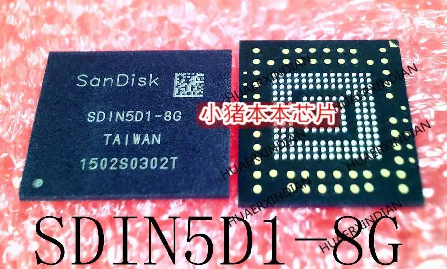 Фотокамера SDIN5D1-8G BGA153 EMMC 8GB | Электронные компоненты и принадлежности