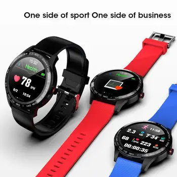 

New L9 Smart Bracelet 1.3inch HD ScreenHeart Rate Blood Pressure Fitness Tracker Smart Watch IP68 Waterproof Sports Bracelet
