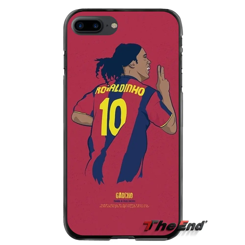 Модный футболист Ronaldinho для samsung Galaxy Note 2 3 4 5 S2 S3 S4 S5 MINI S6 S7 edge Active S8 Plus Чехол для мобильного телефона