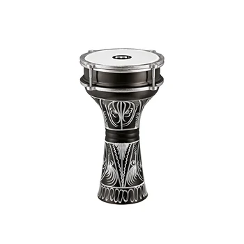 

He-122 aluminum darbuka drum 6 1/2x12 3/4 ", aluminum, engraving, black, Meinl