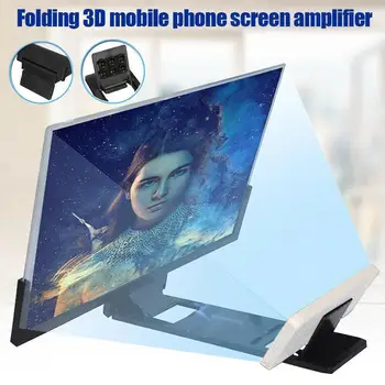 

F3 14 inches Phone Screen Magnifier Video Amplifier Android Mobile Smartphone Bracket For iOS Phone Support Stand Holder Y1Y4