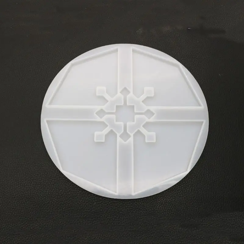 Нерегулярные Coaster Кристалл эпоксидное формовое зеркало Смола Силиконовые формы ручной работы чашка ручной работы коврик делая аксессуары