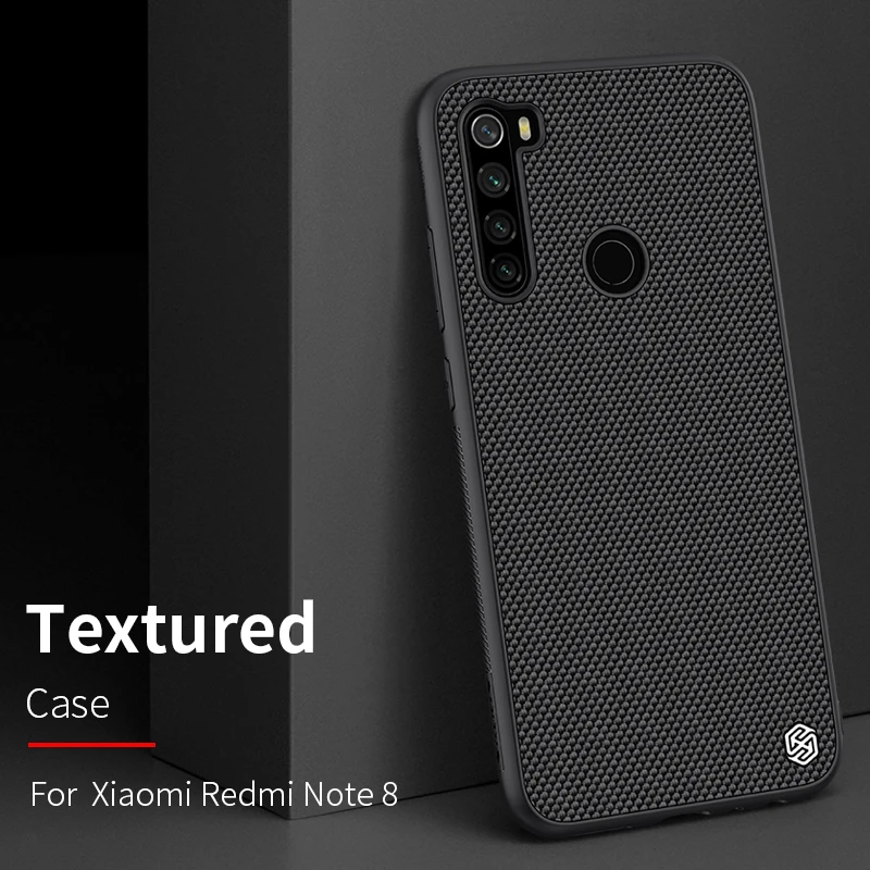 Best Discount Of Jazz Series Twill Texture Tpu Back Cover Phone Case For Xiaomi Redmi Note 8 Black Tvc Mall