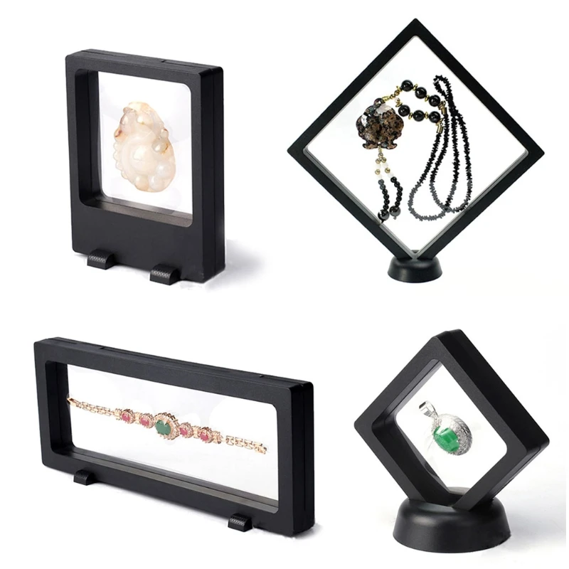 

3D Floating Frame Display Stand for Challenge Coins Aa Medals Chips Badges Medal
