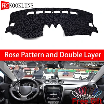

Rose Pattern For SUZUKI vitara 2016 2017 2018 Dashboard Cover Car Stickers Car Decoration Car Accessories Interior Car Decals