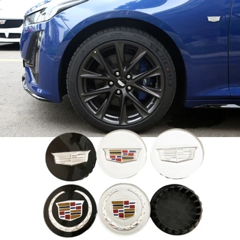 

67mm Car Wheel Caps Hub Cap for Cadillac Escalade Ats Srx Cts Speedo Xt5 Sts Eldorado XT6 XTS SLR CT6 BLS XLR CT4 Accessories