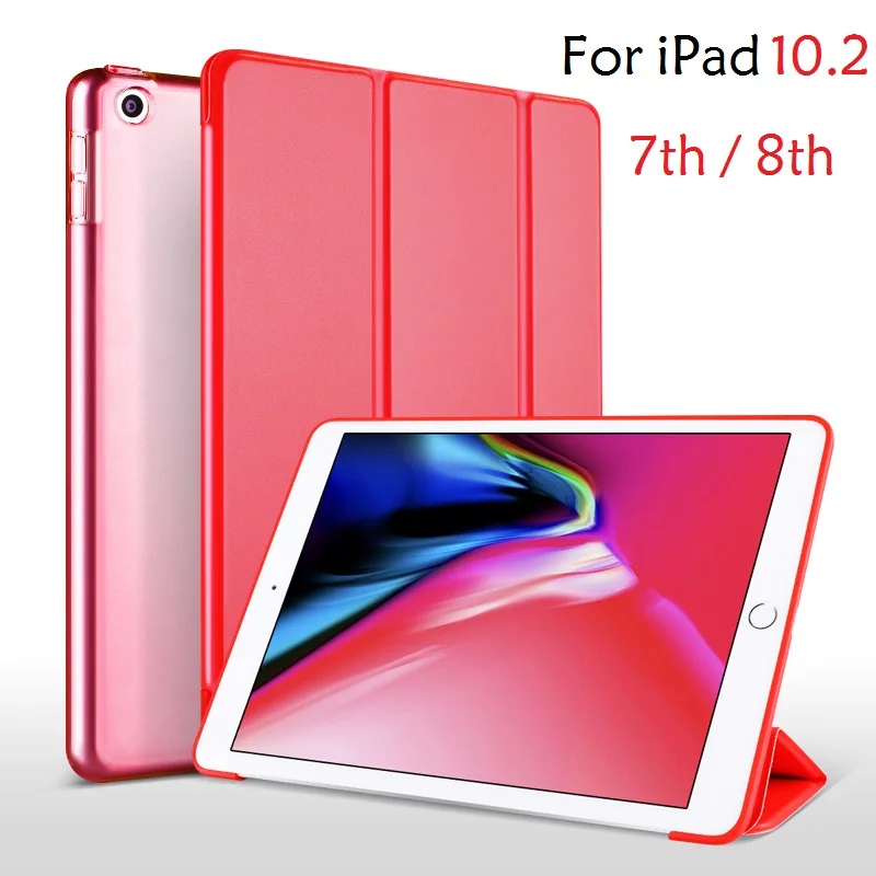 10.2 ''Slim Per Ipad 8Th 2020 Ipad 7Th 2019 10.2 Custodia Pvc Stand A2197 A2200 A2428 Cover Per Ipad 7Th 8Th 10.2 2020 Cover