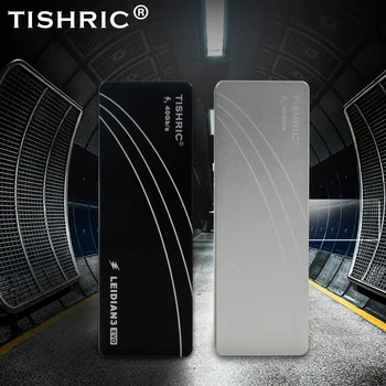

TISHRIC HDD CASE Thunderbolt Three SSD Alloy Mobile Hard Disk Box TB3 TO M.2 KEY-M Type-C Transimission Interface