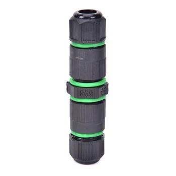 

Waterproof Connector 3 pin IP68 60V&10A Electrical Sealed Retardant Junction Box Cable Connector for Outdoor LED Lighting