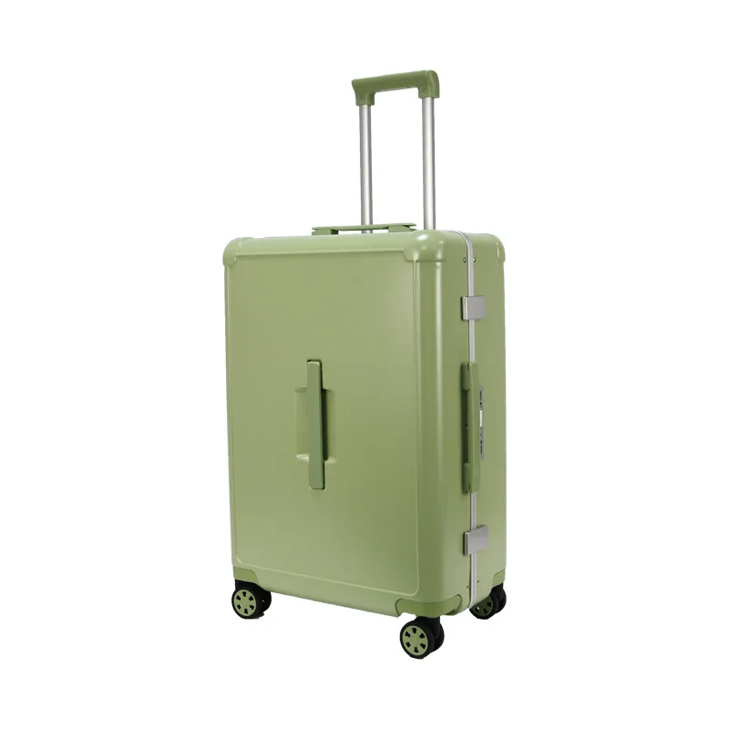 Abacate verde lado mão bagagem de viagem V167-46160