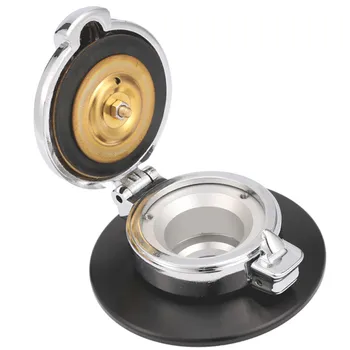 

Fuel Tank Cap Assembly Motorcycle Petrol Gas Tank Cap Aluminum for BMW Latte R NINE T R9T 14-18 Electroplating Quick Release