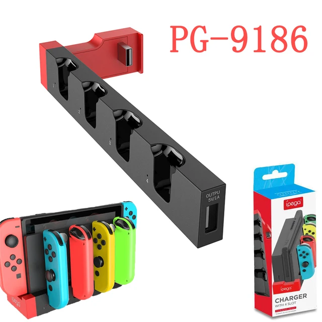 Controller Charger Charging Dock Stand Station Holder For Nintendo Switch Joy-Con Game Console Gamepad Accessories 