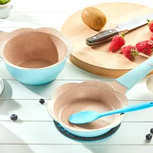 1 набор, Детский горшок для питания, Детский горшок для молока, детский маленький горшок для тушения, многофункциональный горшок Maifan, камень, антипригарный горшок для супа, Детская добавка для еды