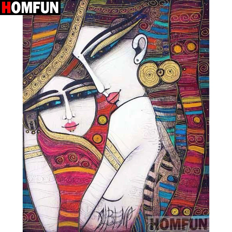 HOMFUN искусство 5D Diy алмазная живопись красивый герой вышивка крестиком 3D Стразы