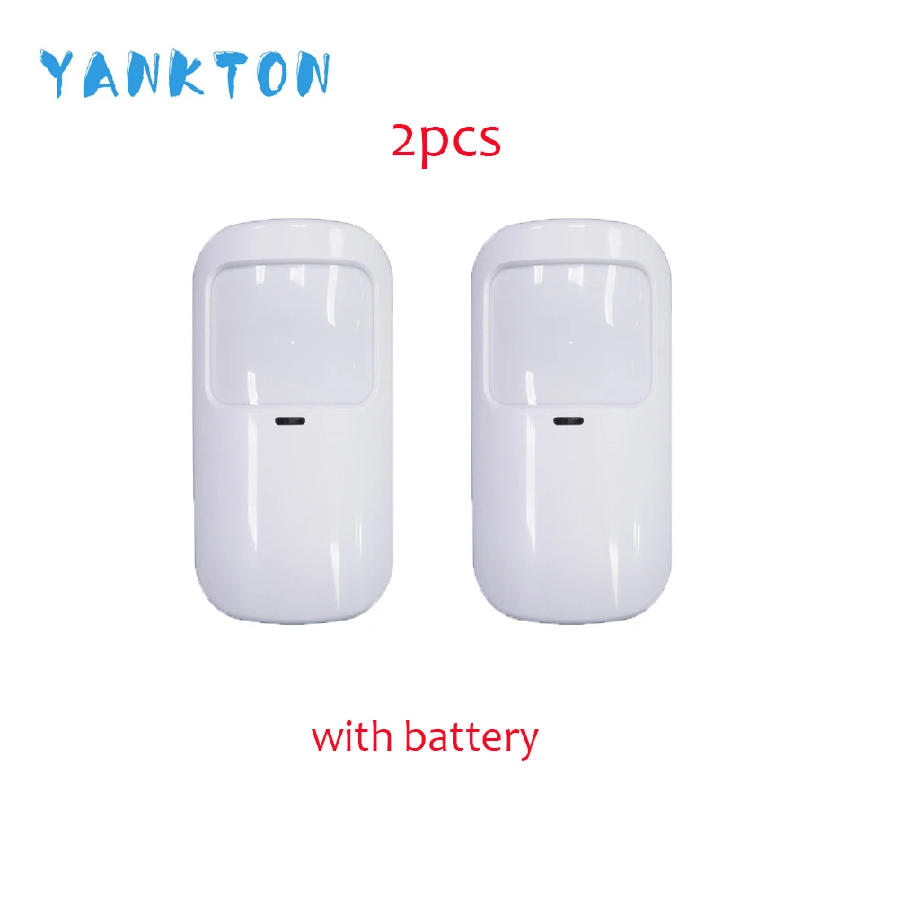 YK-009-P10-A-2pcs YANKTON новейший 433 МГц беспроводной анти-ПЭТ инфракрасный детектор wifi умный дом безопасности хост сигнализация PIR детектор движения и датчики - Цвет: YK-009-P10-A-2pcs