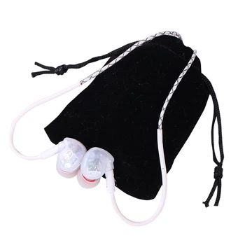 

100pcs Velvet Jewelry Drawstring Bag Pouches Wedding Favour Jewelry Gift Bags Colorful
