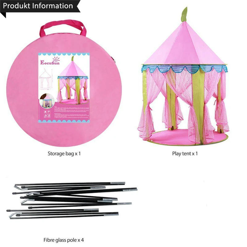 Складной тент Tipi для детей, игровой домик, Вигвама, портативные игрушечные палатки для детей, для маленьких девочек, Крытый мяч, яма, игровой домик, Замок принцессы