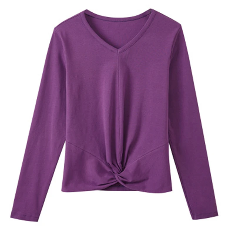 GGRIGHT рубашка с длинными рукавами женская Camisetas Mujer Verano Повседневная хлопковая Футболка женская футболка Femme