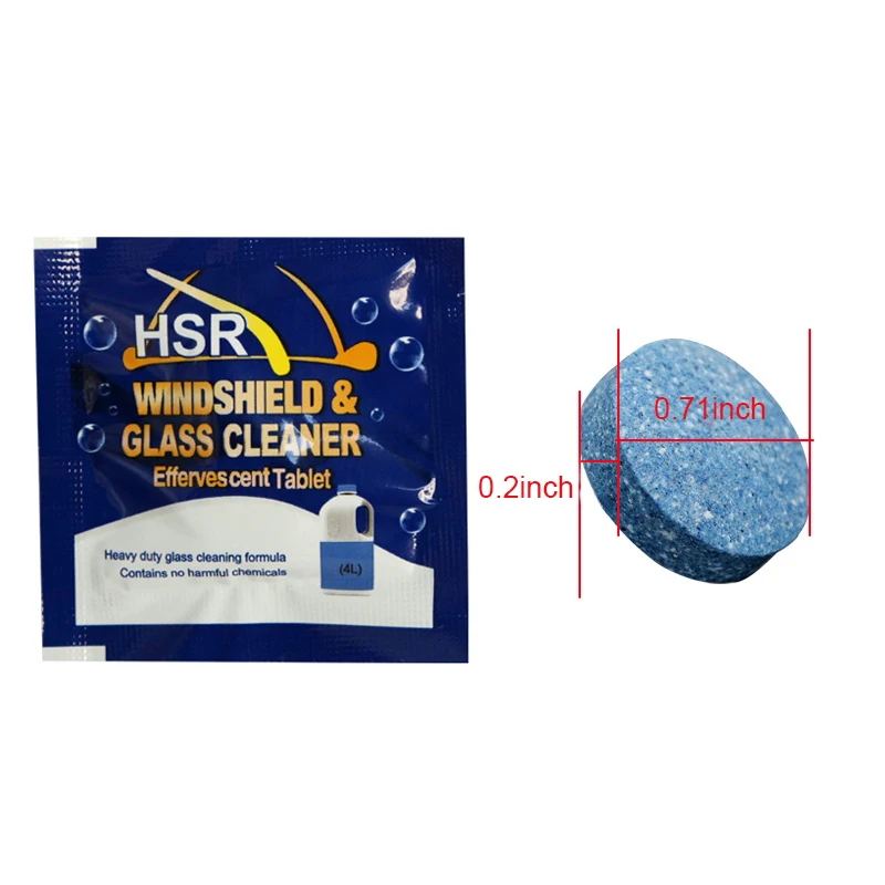 Windshield Cleaning Effervescent Tablets » The Messless