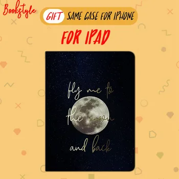 

Black Gold Moon Smart Flip Cover For iPad Air 3 Pro 9.7 10.2 10.5 11 12.9 2019 2017 Tablet Case For ipad 9.7 2018 5th 6th 7th