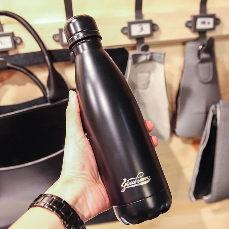 

Kerry Robinson Solid Color Fashion Coke Bottle Insulated Cup Sports Vacuum Cup Gift Customization