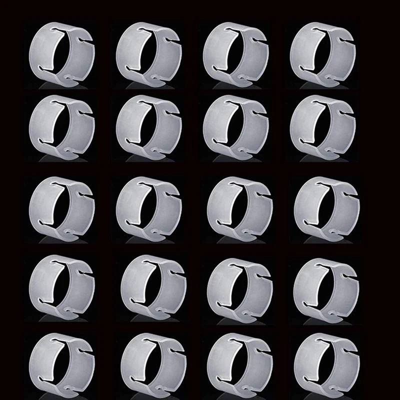 100Pcs Balloon Arch Stand Connectors Clip Ring Buckle Wedding Birthday Tools Set
