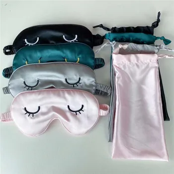 

100% Pure Silk Unicorn Eye Mask Double-Side Shading EyeShade Sleeping Cover Eyepatch Blindfolds Party Health Sleep Shield