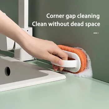 

Non-woven Cleaning Brush Multifunctional Cleaning Brush Without Dead Ends Plastic Dish Brush Kitchen Countertop Cleaning