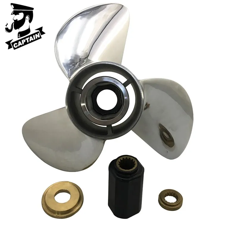 Подвесной Двигатель Captain Propeller 15 25x19 подходит для Mercury 175HP 220HP 225HP 250HP нержавеющая