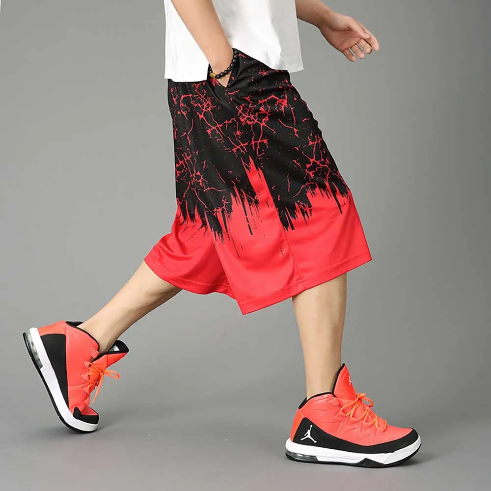 Summer Sportswear Track Shorts Men's Casual Boardshorts Loose Baggy Straight Plus Size Clothing
